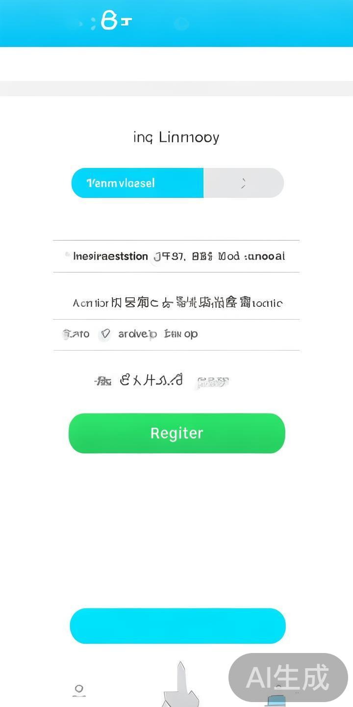 安装完成后，打开APP，在登录界面点击“注册”按钮