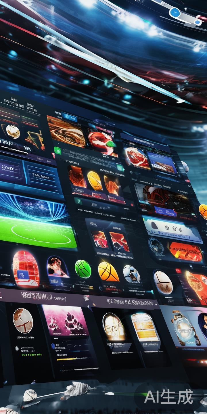无论是足球、篮球、网球还是其他体育项目，该应用都提